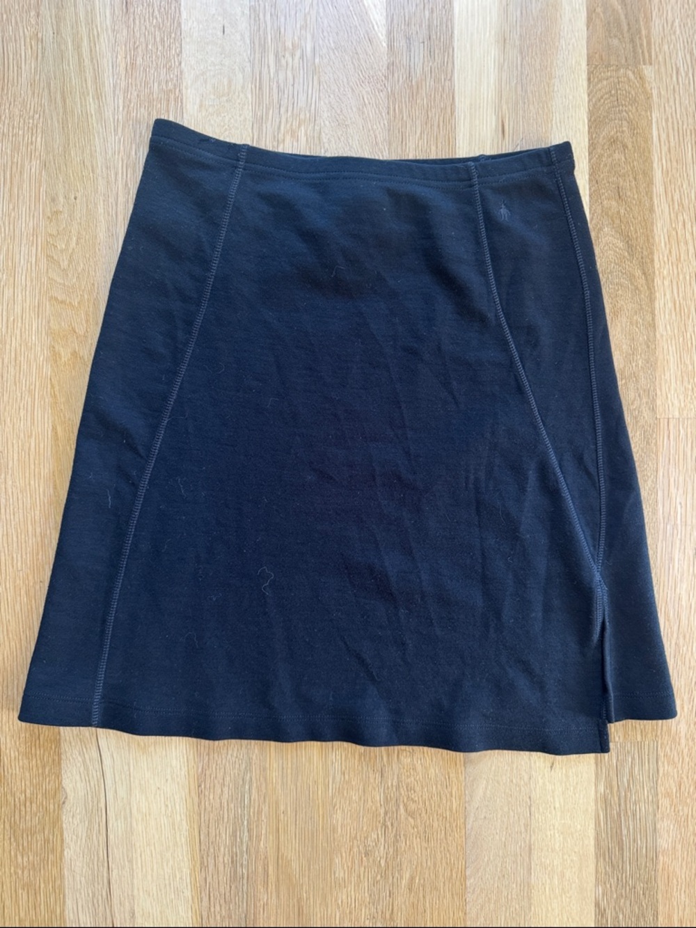 Smartwool Merino Wool A Line Womens Skirt Black Size XL